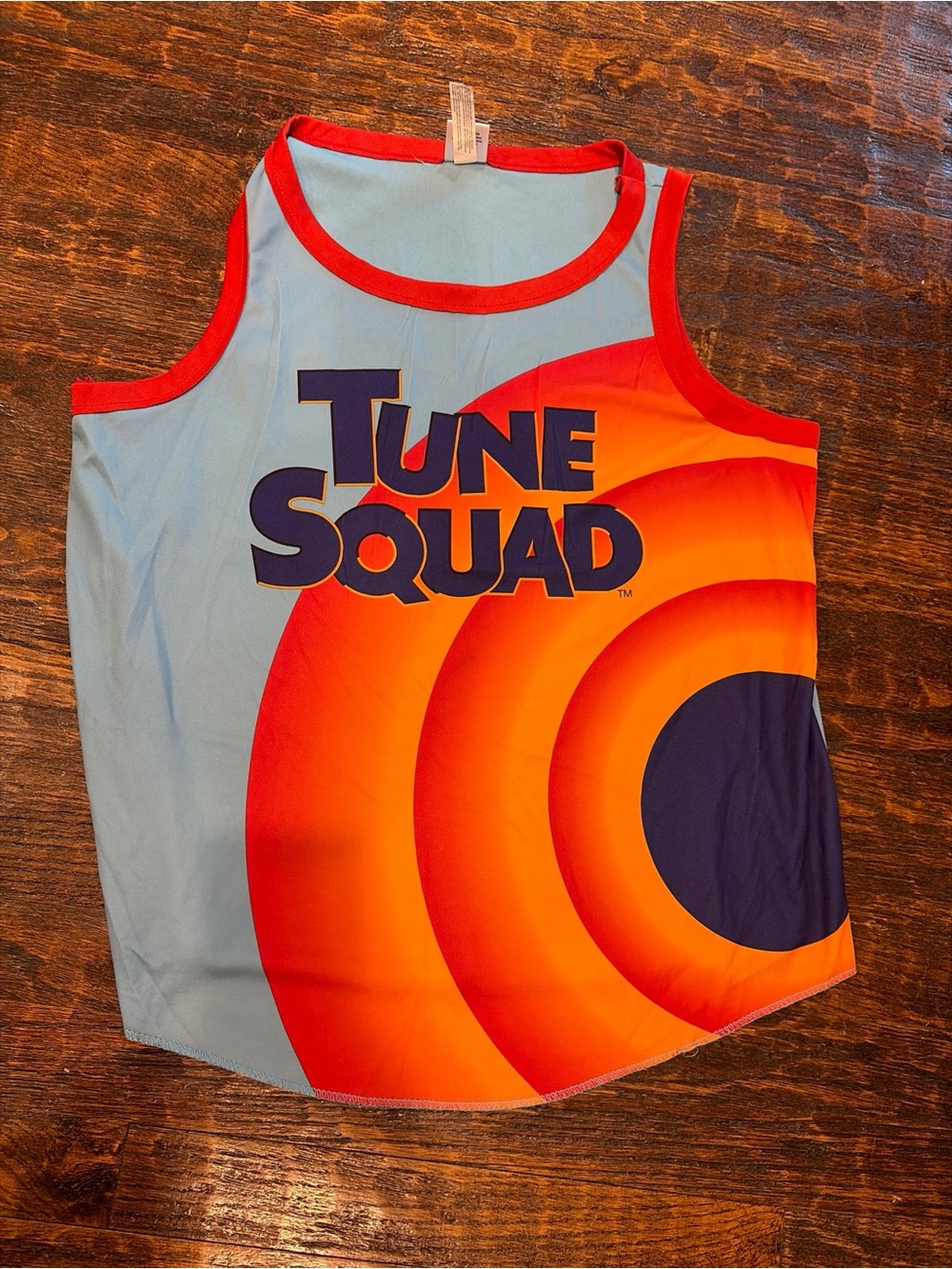 Youth Tune Squad Retro Graphic Tank Top - Blue & Orange